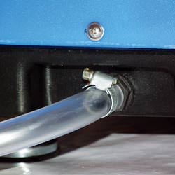A self-draining crawl space dehumidifier connected to a sump pump system in Chehalis