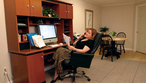 enjoy your new basement home office in Rochester, WA