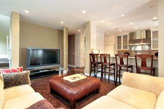 Decorated Basement in Bremerton,WA