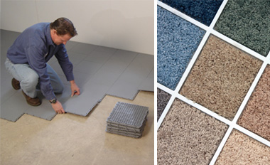 Waterproof Basement Floor Matting Installed In Bremerton Olympia Silverdale Washington Basement Carpet Titles In Wa
