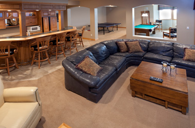 finished basement