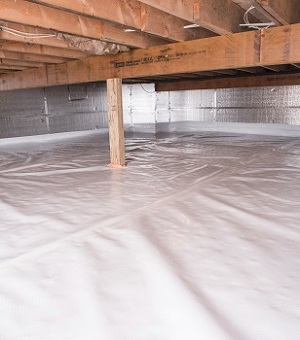 Installed crawl space insulation in Gig Harbor