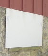 head-on view of one of our doors installed in Olalla for crawl spaces