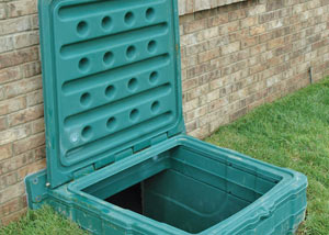 lockable crawl space access door installed in Silverdale