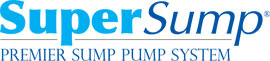 Logo for our SuperSump® Pump System, available in Bainbridge Island and other parts of Washington